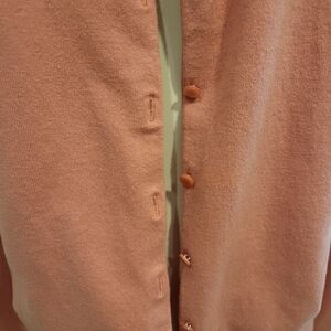 Talbots Peach Pima Cotton Sweater